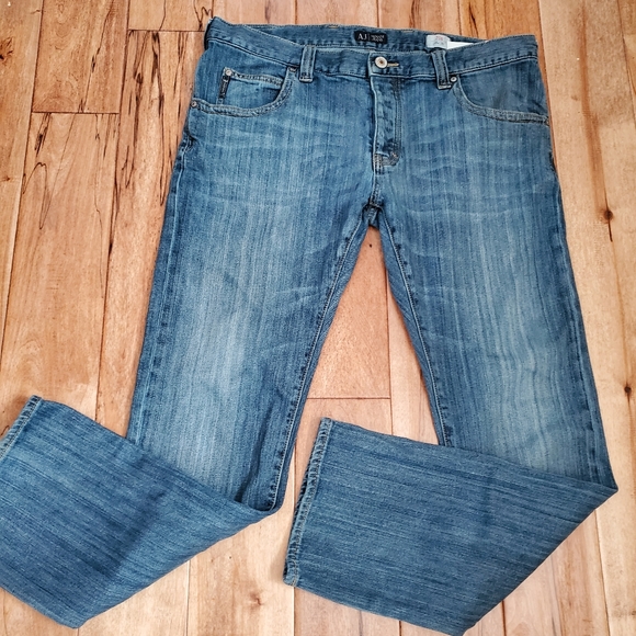 Armanijeans JO8 slim fit blue jeans MEN'S SZ 38